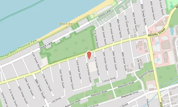 Map of the Wasaga Beach office